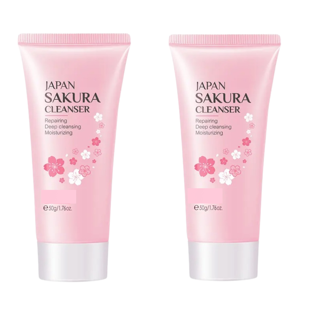 洗顔料 sakura.bloom Cherry Blossom Facial Cleanser - Moisturizing & Repairing