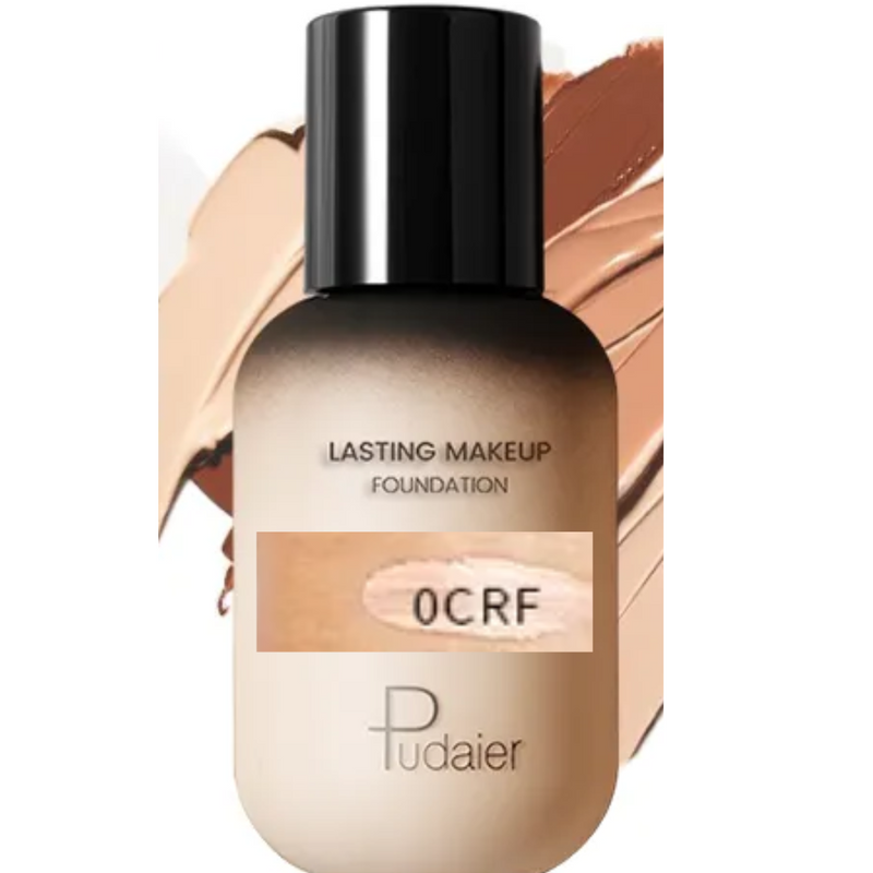 Liquid Foundation, Concealing 24-Hour for Face & Body Full Coverage (0CRF Color: Cool Rosy Fair 0), 1 fl. oz