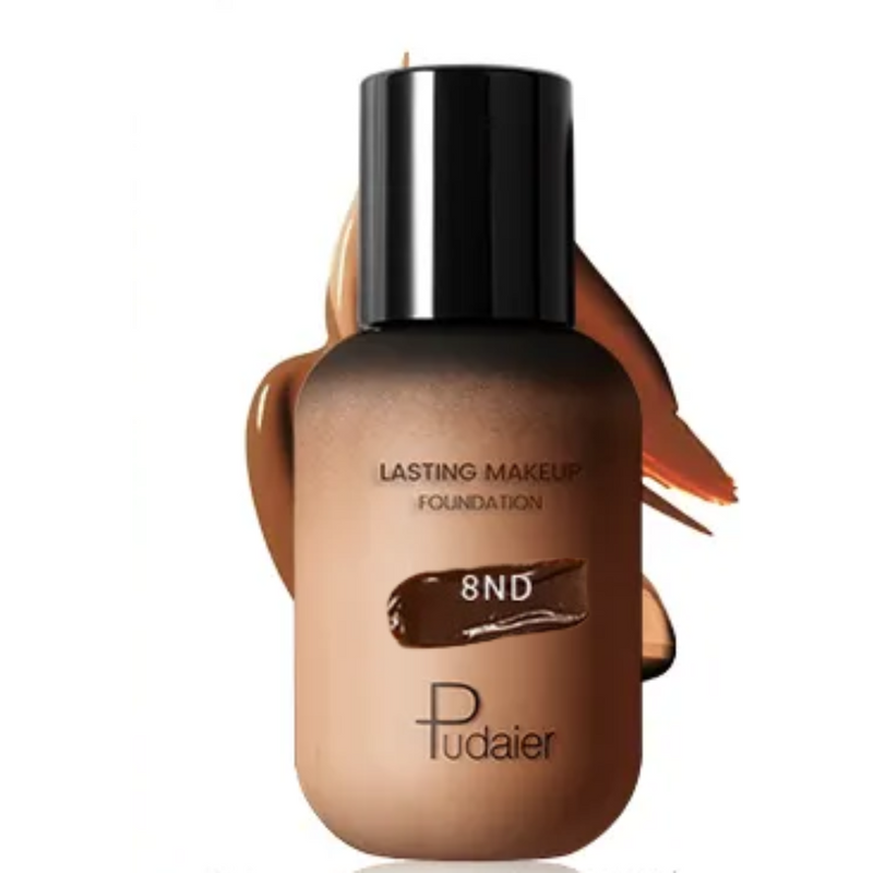 Liquid Foundation, Concealing 24-Hour for Face & Body Full Coverage, Color: 8ND(Natural Deep 8), 1 fl. oz.