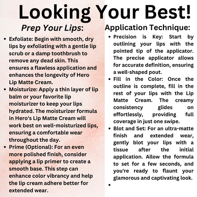 Lip Matte Cream long lasting waterproof moisturizer formula lipstick (Color #006: Throbbing Red Pear), 1 oz (packaging may vary)