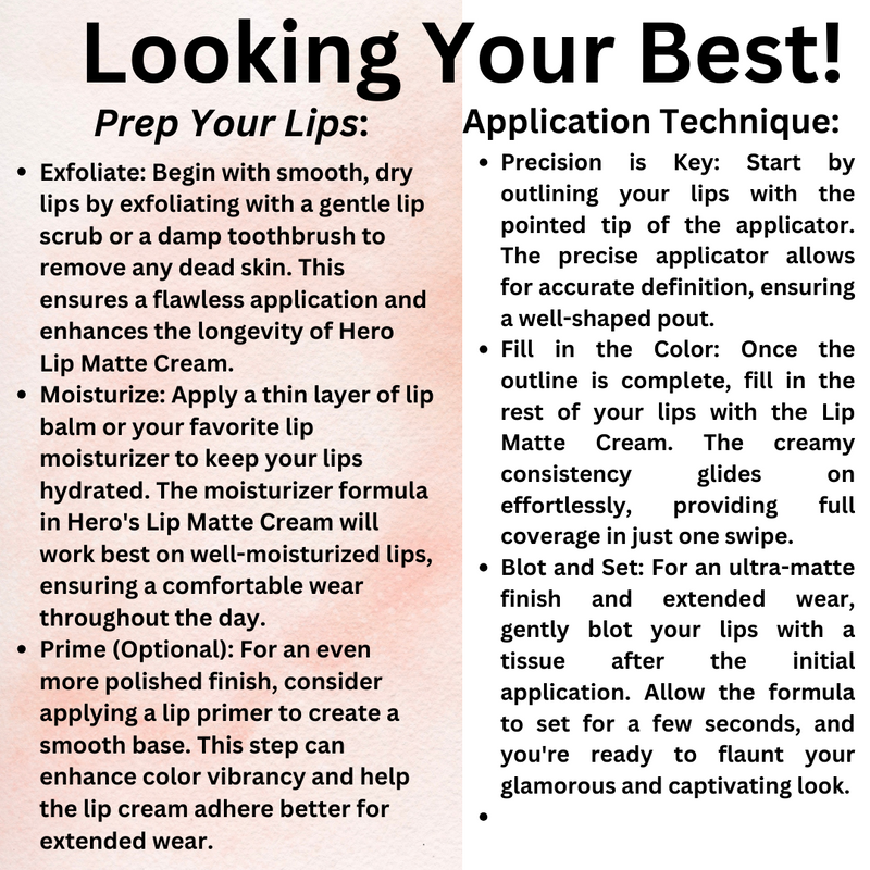 Lip Matte Cream long lasting waterproof moisturizer formula lipstick (Color 