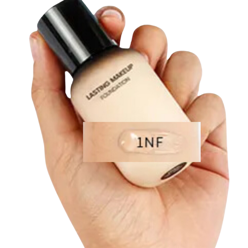 Long-Lasting Face & Body Foundation:(10 various colors) - Invisible Pore Coverage, Blemish Concealer, 1.6 Oz. (packaging may vary)