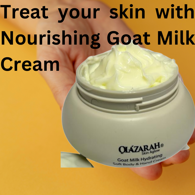 Goat Milk Hydrating Soft Body & Hand Cream (unscented), 3.8 Oz