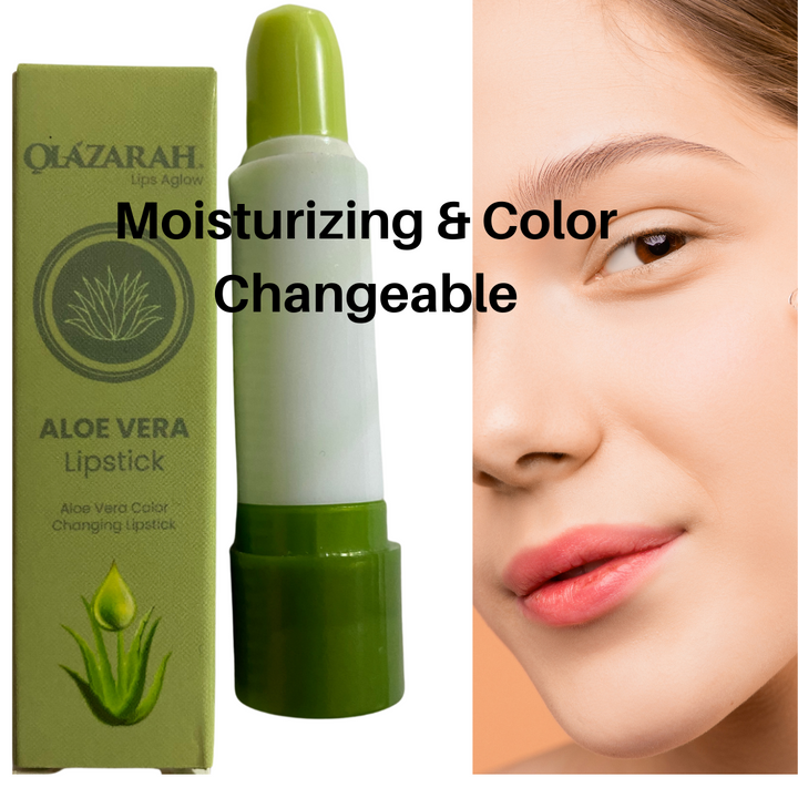 Aloe Vera Revitalizing Color-Changing Lipstick | Hydrating, Anti-Dryin   CgC Beauty Collections