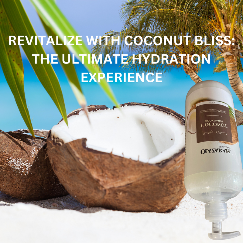 OLAZARAH Coconut Revitalize & Nourish Body Wash, Infused w/Coconut Oil, 32 Fl. oz.