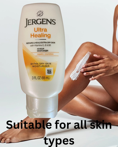 Jergens Hand & Body Lotion for Dry Skin – Deep Moisturizing Formula, (2 pcs), 3 oz