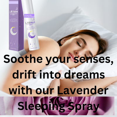 Lavender Soothing Sleep Spray | Pillow Spray with Plant Formula That Soothes the Body & Mind Fall Asleep Peacefully, 2 oz.