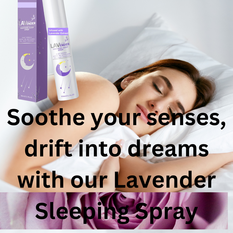 Lavender Soothing Sleep Spray | Pillow Spray with Plant Formula That Soothes the Body & Mind Fall Asleep Peacefully, 2 oz.