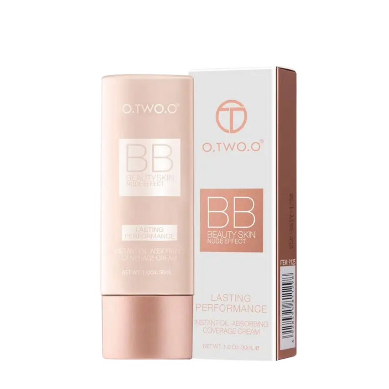 Lasting Performance BB Beauty Skin – Nude Effect Lightweight BB Liquid Foundation Cream, Suitable for All Skin Types – Shade 