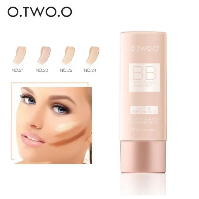Lasting Performance BB Beauty Skin – Nude Effect Lightweight BB Liquid Foundation Cream, Suitable for All Skin Types – Shade 