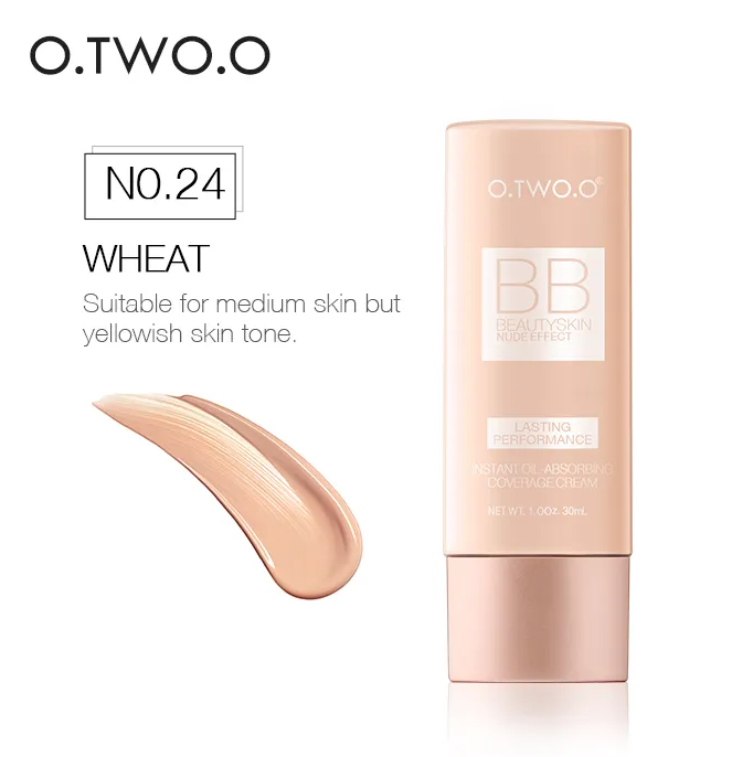 Lasting Performance BB Beauty Skin – Nude Effect Lightweight BB Liquid Foundation Cream, Suitable for All Skin Types – Shade 