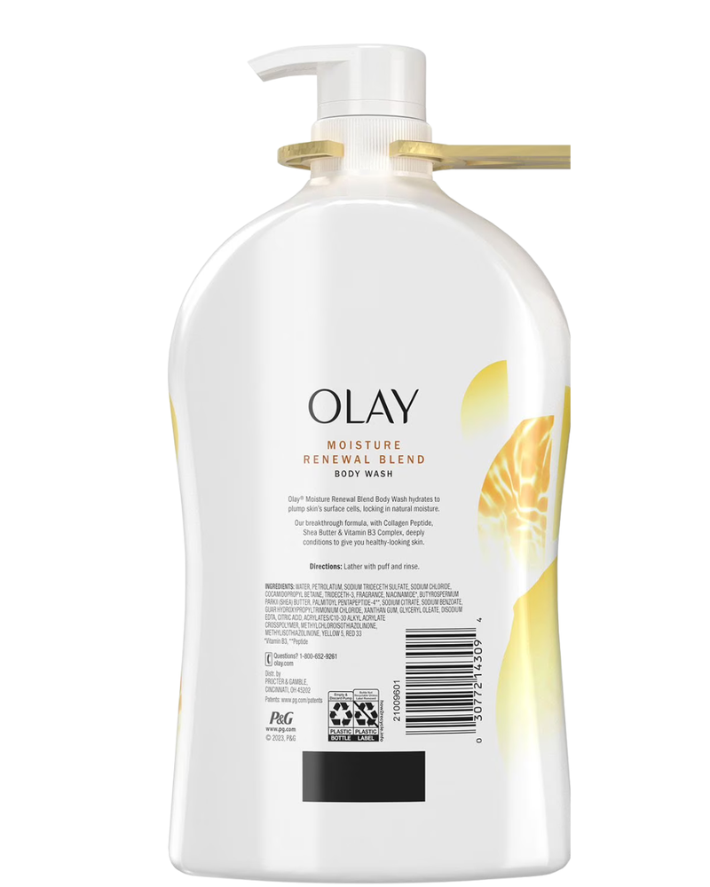 Olay Moisture Renewal Blend Body Wash w/Shea Butter, 35 fl. oz