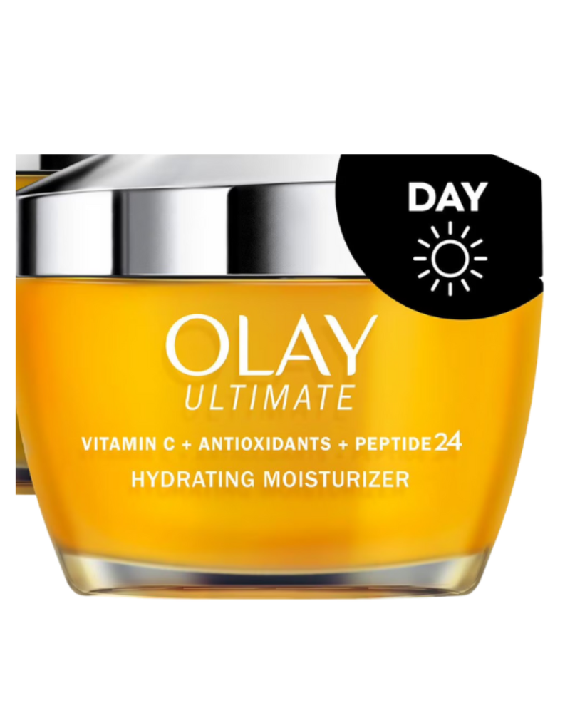 Olay Ultimate Vitamin C Hydrating Moisturizer, 1.7 oz., Day Face Cream, Non-Greasy, Fragrance-Free (packaging may vary)