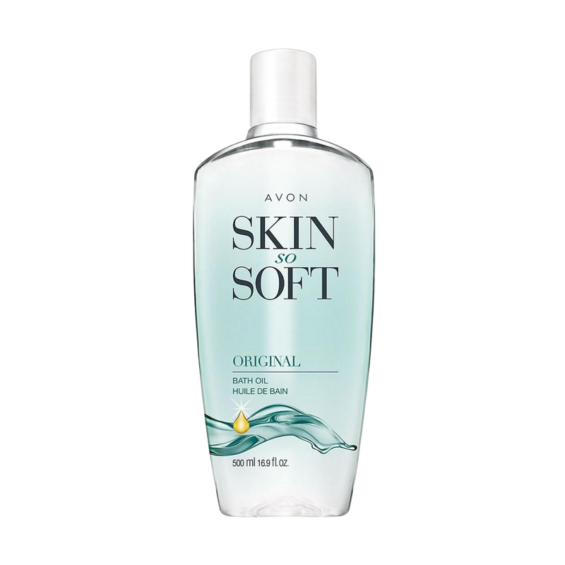 Avon Skin So Soft Original Bath Oil, 17 Fl. oz - Moisturizing Body Oil for Smooth, Soft Skin - Fresh Herbal Scent - All-Natural Ingredients, Suitable for All Skin Types