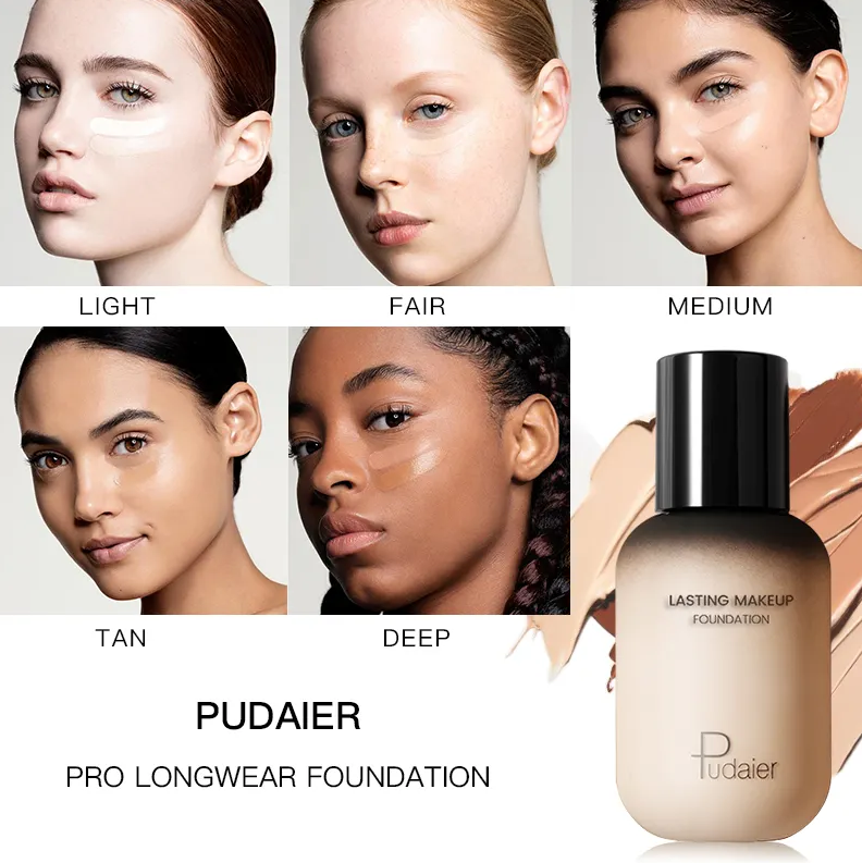 Liquid Foundation (Shade: 5NT (Natural Tanned 5) | 24-Hr Full-Coverage Concealing Foundation for Face & Body - Covers Blemishes, Minimizes Pores, 1 fl. oz
