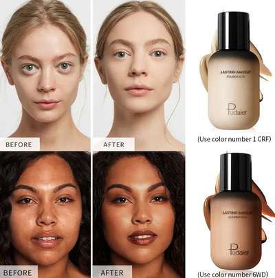Concealing 24-Hour Liquid Foundation For Face & Body Full Coverage, Color: 3CRL (Cool Rosy Light 3), 1 fl. oz