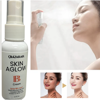 Spray BB Cream for Effortless Beauty, Face Concealer, Skin Aglow Flawless Finish, Suitable for All Skin Types, 1 Fl. oz