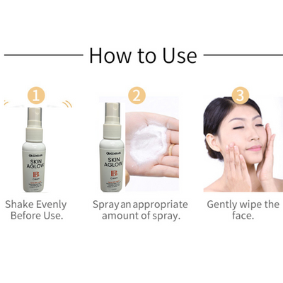 Spray BB Cream for Effortless Beauty, Face Concealer, Skin Aglow Flawless Finish, Suitable for All Skin Types, 1 Fl. oz