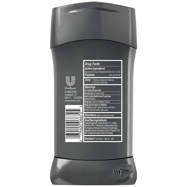 Extra-fresh-Dove Men+Care Antiperspirant Deodorant(2.7 oz)