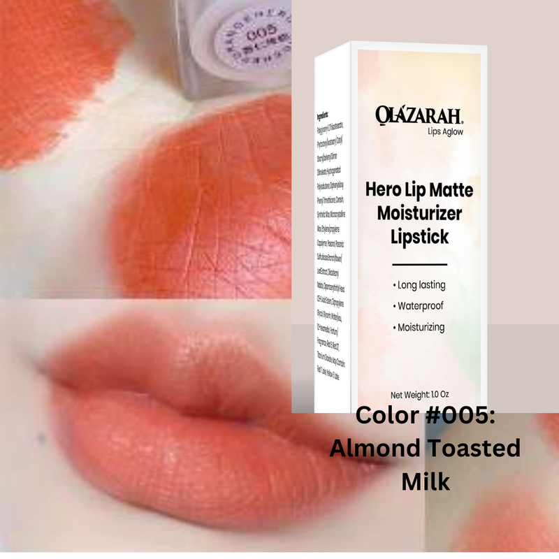 Lip Matte Cream long lasting waterproof moisturizer formula lipstick (Color 